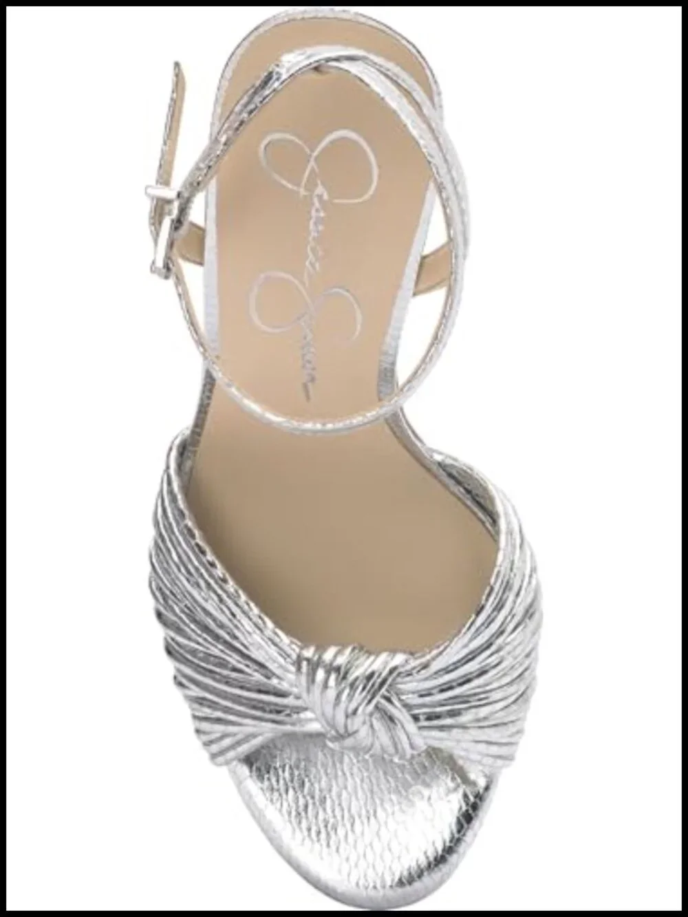 Platform Heels with Ankle Strap, 4.9